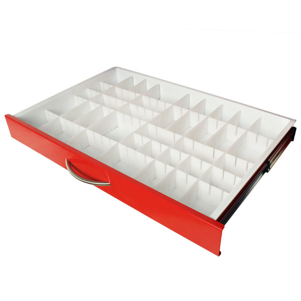 Premium Mds Adjustable Plastic Divider Set With Insert Tray Inch