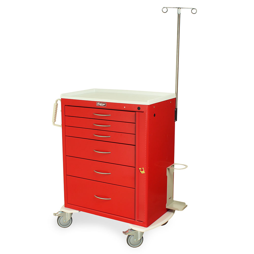 MSeries Tall Emergency Crash Cart with MD30EMG Package, Standard