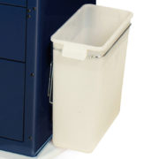 Three Gallon Sharps Disposal Container for M-Series or A-Series Carts, Rail  Clip Mount, MD-SHARPSRC - Harloff