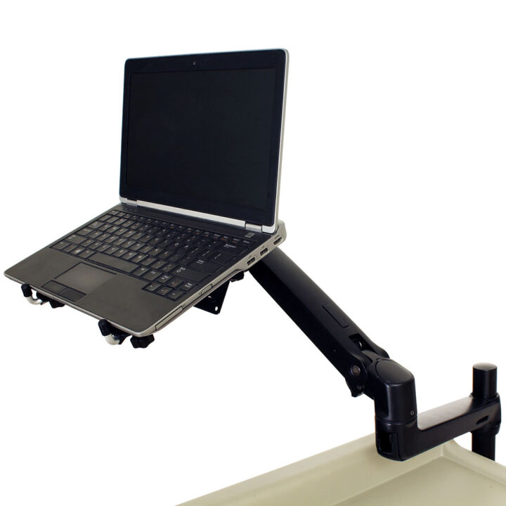 Medical Cart Laptop Mount with Fully Articulating Ergotron® Arm, LTP ...