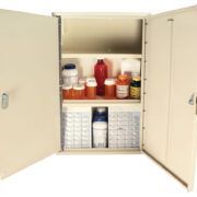 Large Capacity In-Room Medication Storage Cabinet, WV2766-CM - Harloff